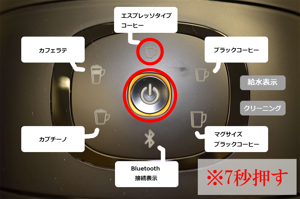 バリスタ湯垢洗浄