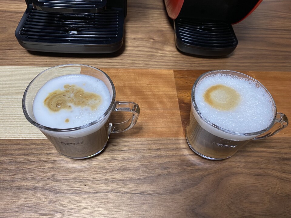 ネスカフェバリスタWとネスカフェバリスタデュオカプチーノの違い