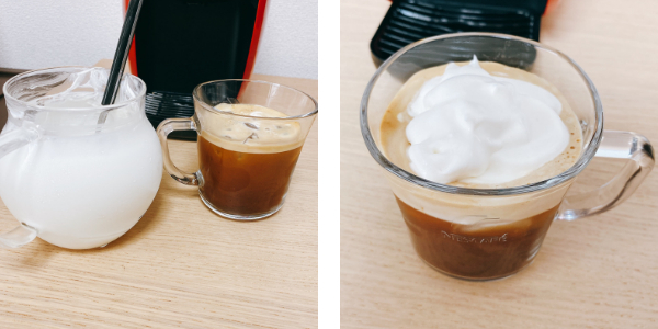 バリスタでアレンジ:アイスウィンナーコーヒー