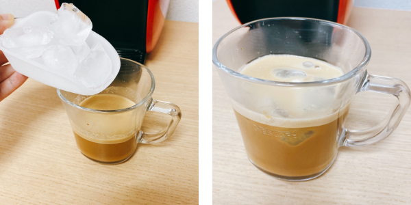 バリスタでアレンジ:ブライトを使ってカフェラテを淹れる